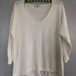 Madewell | Sweater Shirt | Cream